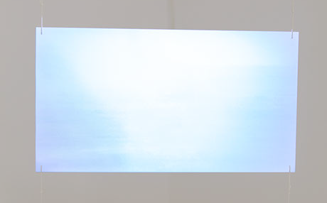 Joaquim Brissaud, DRIFT IN HAZE, 2016, Instalation vidéo numérique rétro-projetée, boucle infinie